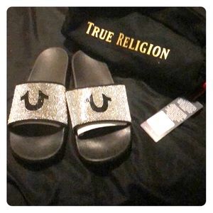 true religion slides womens